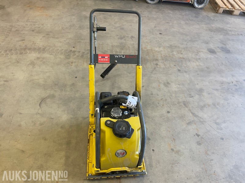 Vibroplate Wacker Neuson WPU1550AW - Rodillo: foto 2 Vibroplate Wacker Neuson WPU1550AW - Rodillo: foto 2