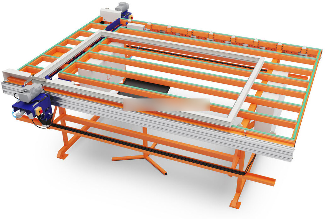 Wise Service Double-headed station for drilling holes for the impost in the frame WS402 - Máquina herramienta: foto 1 Wise Service Double-headed station for drilling holes for the impost in the frame WS402 - Máquina herramienta: foto 1