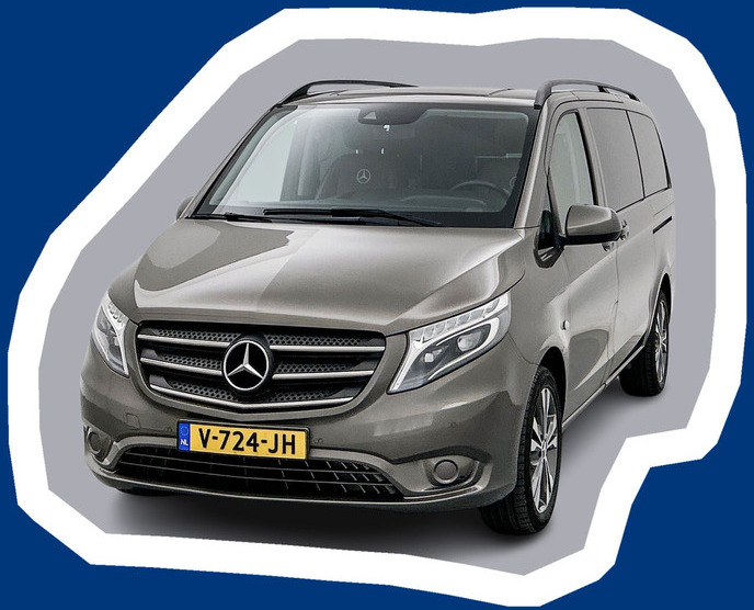 Mercedes-Benz Vito 114 CDI Lang DC Comfort Leder Dubbele cabine led euro 6 2x schuifdeur - Furgoneta pequeña, Furgoneta combi: foto 1 Mercedes-Benz Vito 114 CDI Lang DC Comfort Leder Dubbele cabine led euro 6 2x schuifdeur - Furgoneta pequeña, Furgoneta combi: foto 1