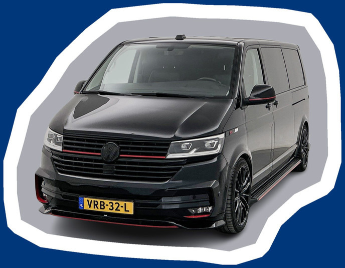 Volkswagen Transporter 2.0 TDI L2H1 32 DC Bulli ABT Bodykit 204pk Leder Dubbele cabine Virtual cockpit Navigatie - Furgoneta pequeña, Furgoneta combi: foto 1 Volkswagen Transporter 2.0 TDI L2H1 32 DC Bulli ABT Bodykit 204pk Leder Dubbele cabine Virtual cockpit Navigatie - Furgoneta pequeña, Furgoneta combi: foto 1