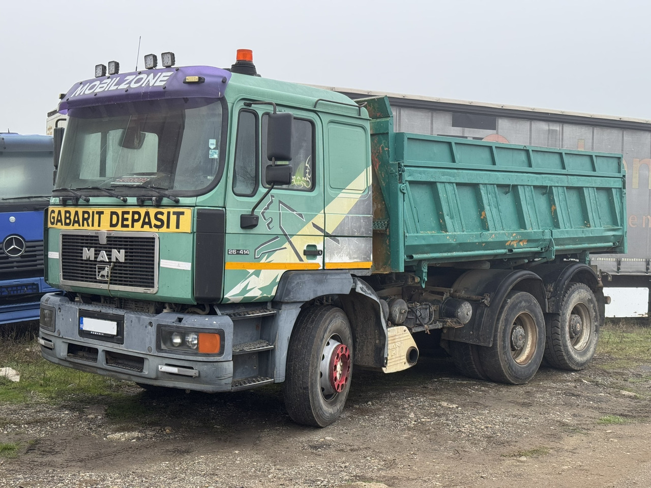 MAN 26 414 6x4 KIPPER L2000 Euro3 Manual Injection Pomp - Camión: foto 2 MAN 26 414 6x4 KIPPER L2000 Euro3 Manual Injection Pomp - Camión: foto 2