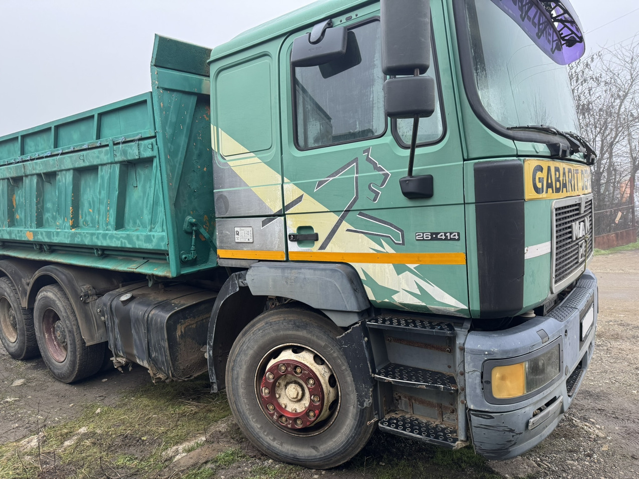 MAN 26 414 6x4 KIPPER L2000 Euro3 Manual Injection Pomp - Camión: foto 4 MAN 26 414 6x4 KIPPER L2000 Euro3 Manual Injection Pomp - Camión: foto 4