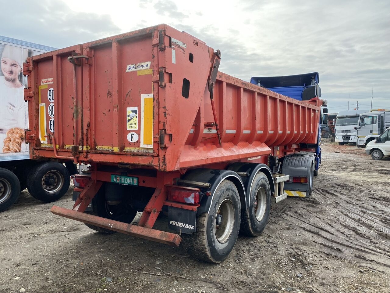 Fruehauf Semiremorca basculabila Aluminiu Agregate PV 6.28 T /// 2 PIECE - Semirremolque volquete: foto 1 Fruehauf Semiremorca basculabila Aluminiu Agregate PV 6.28 T /// 2 PIECE - Semirremolque volquete: foto 1