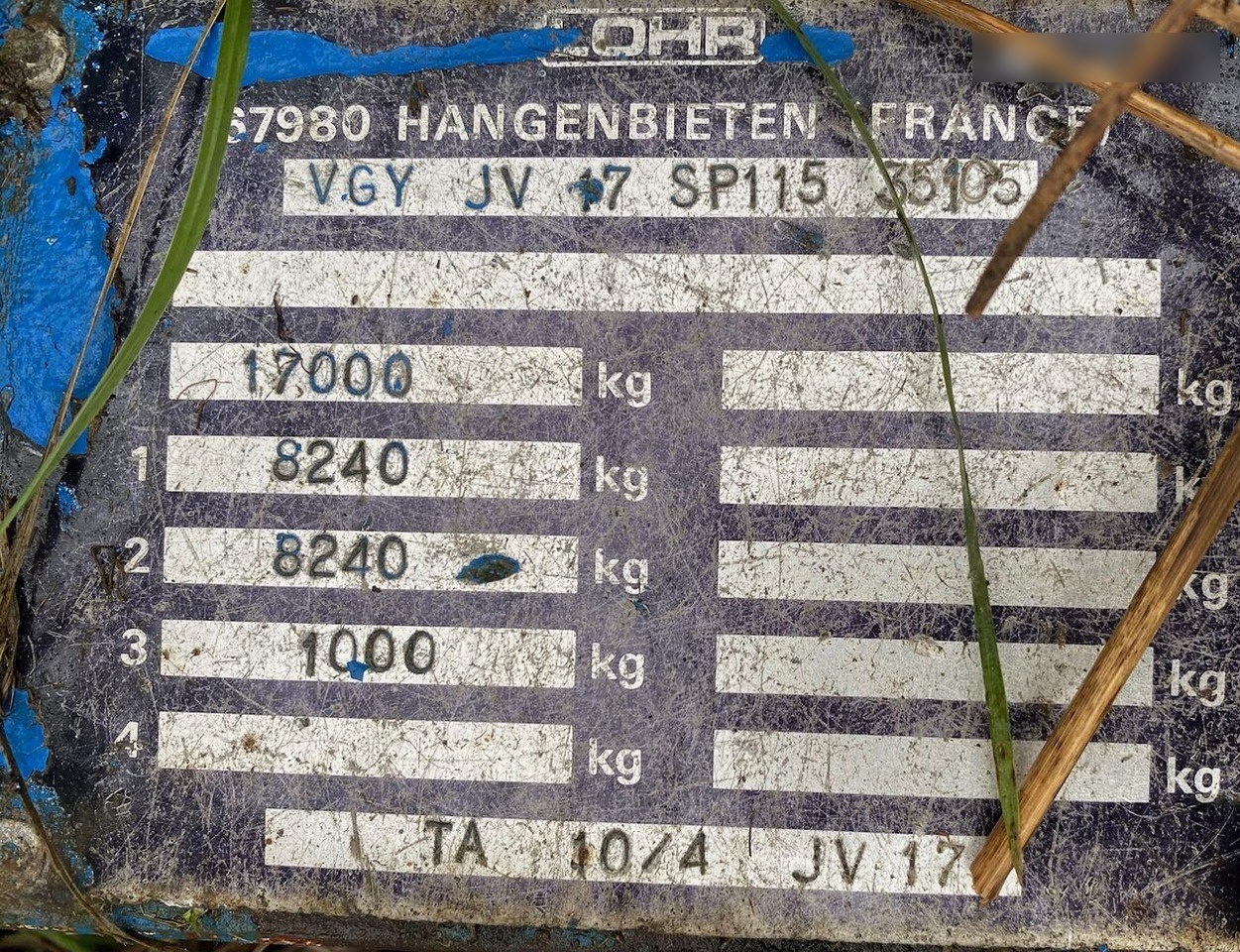 Remolque portavehículos Lohr VGY JV 17 SP115 35105 : Structura camion + remorca transport aut: foto 26 Remolque portavehículos Lohr VGY JV 17 SP115 35105 : Structura camion + remorca transport aut: foto 26