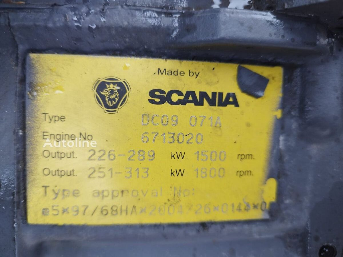 Scania DC09 071A Scania truck - Motor para Camión: foto 2 Scania DC09 071A Scania truck - Motor para Camión: foto 2
