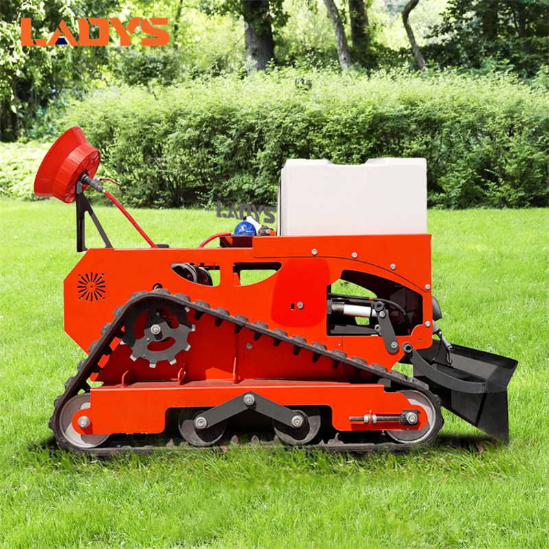 Cortacésped nuevo LADYS Electric Lawn Mower Rc Remote Control Robot Gas Gasoline Electric Zero Turn Crawler Lawn Mower For Sale Grass Cutting: foto 6