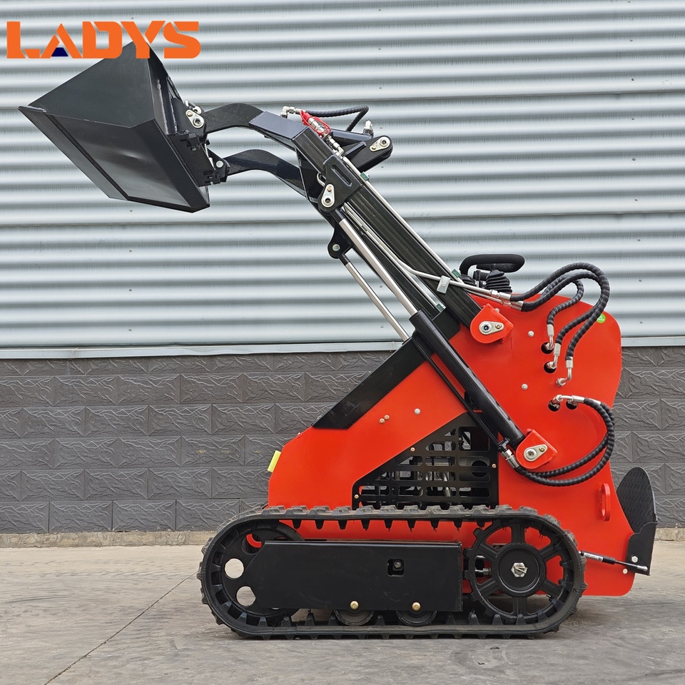 LADYS Free Shipping Mini Skid Steer Loader Compact Track Electric/Diesel Chinese Mini Skid Steer Loader For Sale With Mini Skid Steer Attachments 4 In 1 Bucket - Minicargadora: foto 3 LADYS Free Shipping Mini Skid Steer Loader Compact Track Electric/Diesel Chinese Mini Skid Steer Loader For Sale With Mini Skid Steer Attachments 4 In 1 Bucket - Minicargadora: foto 3