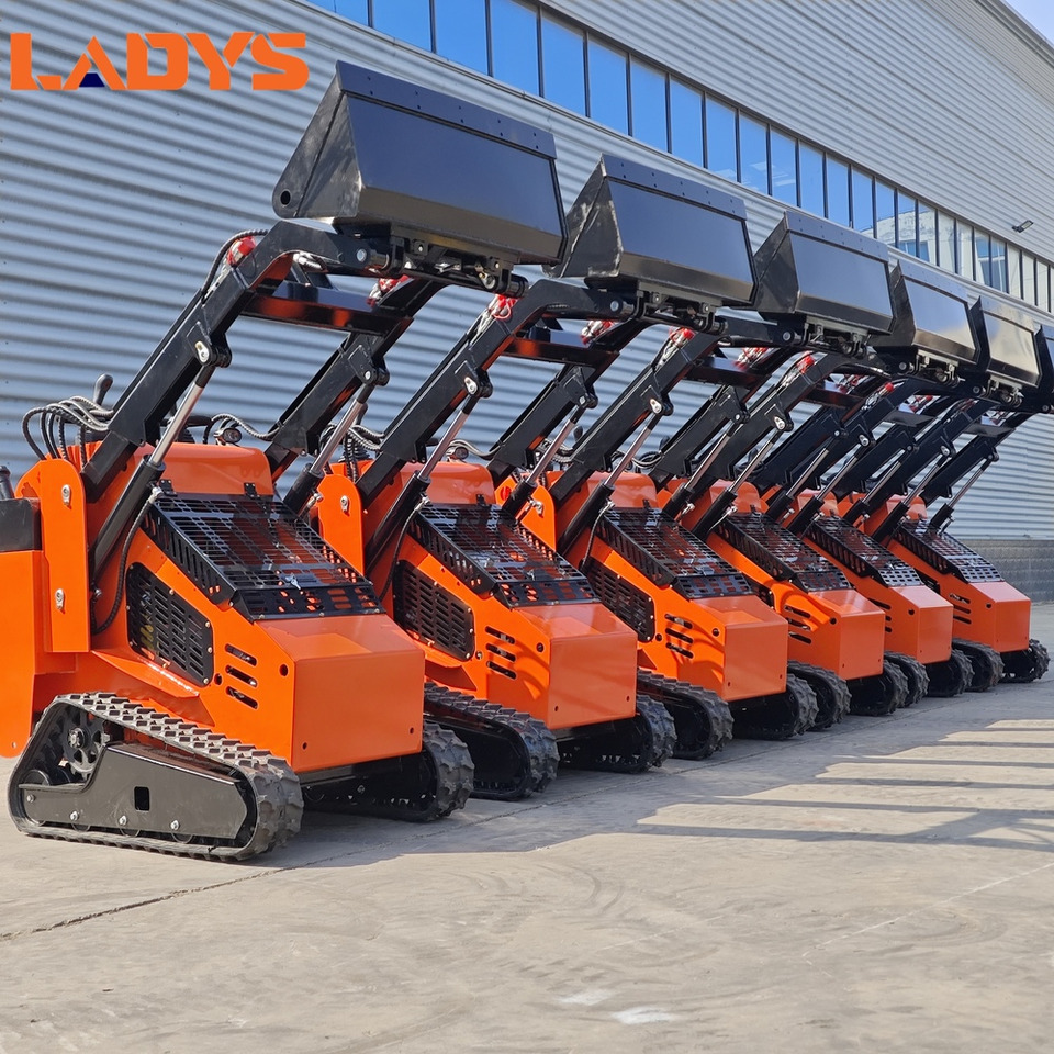 LADYS Free Shipping Mini Skid Steer Loader Compact Track Electric/Diesel Chinese Mini Skid Steer Loader For Sale With Mini Skid Steer Attachments 4 In 1 Bucket - Minicargadora: foto 1 LADYS Free Shipping Mini Skid Steer Loader Compact Track Electric/Diesel Chinese Mini Skid Steer Loader For Sale With Mini Skid Steer Attachments 4 In 1 Bucket - Minicargadora: foto 1