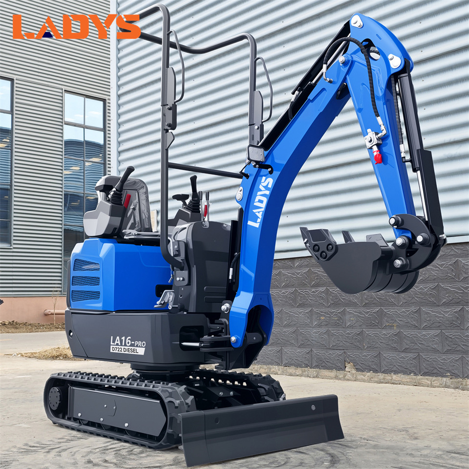 LADYS LA16Pro Mini Excavator CE Certification Kubota Engine(Factory Outlet) Mini Pelle Minibagger Minikoparka Miniexcavadora - Miniexcavadora: foto 5 LADYS LA16Pro Mini Excavator CE Certification Kubota Engine(Factory Outlet) Mini Pelle Minibagger Minikoparka Miniexcavadora - Miniexcavadora: foto 5