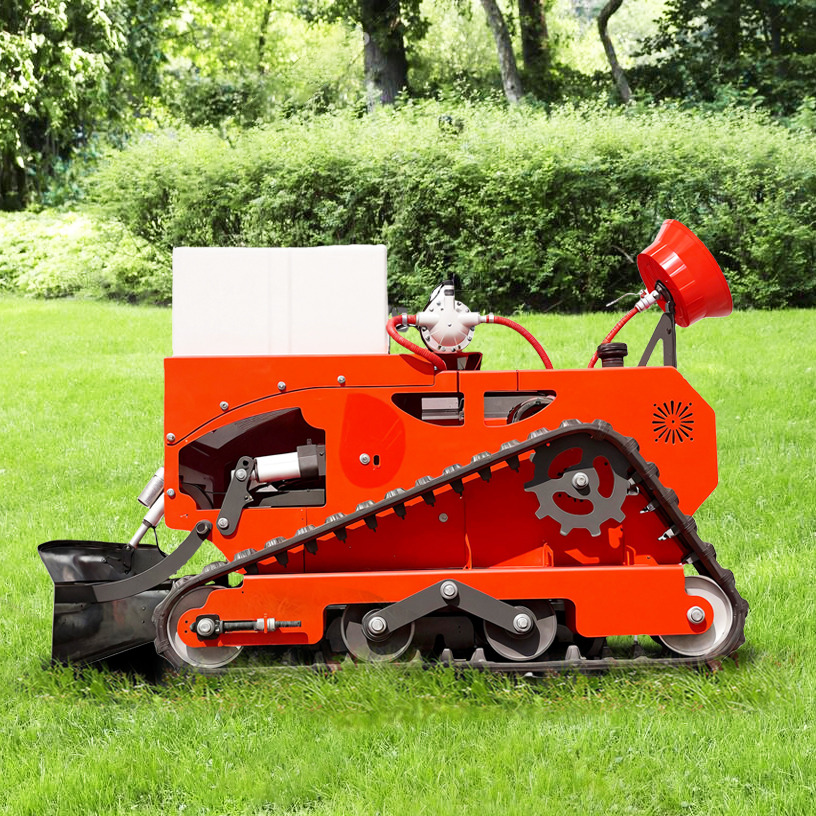 LEZUM Electric Lawn Mower Rc Remote Control Robot Gas Gasoline Electric Zero Turn Crawler Lawn Mower For Sale Grass Cutting - Cortacésped: foto 2 LEZUM Electric Lawn Mower Rc Remote Control Robot Gas Gasoline Electric Zero Turn Crawler Lawn Mower For Sale Grass Cutting - Cortacésped: foto 2