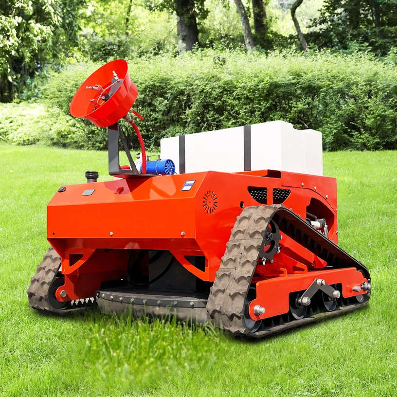 LEZUM Electric Lawn Mower Rc Remote Control Robot Gas Gasoline Electric Zero Turn Crawler Lawn Mower For Sale Grass Cutting - Cortacésped: foto 5 LEZUM Electric Lawn Mower Rc Remote Control Robot Gas Gasoline Electric Zero Turn Crawler Lawn Mower For Sale Grass Cutting - Cortacésped: foto 5
