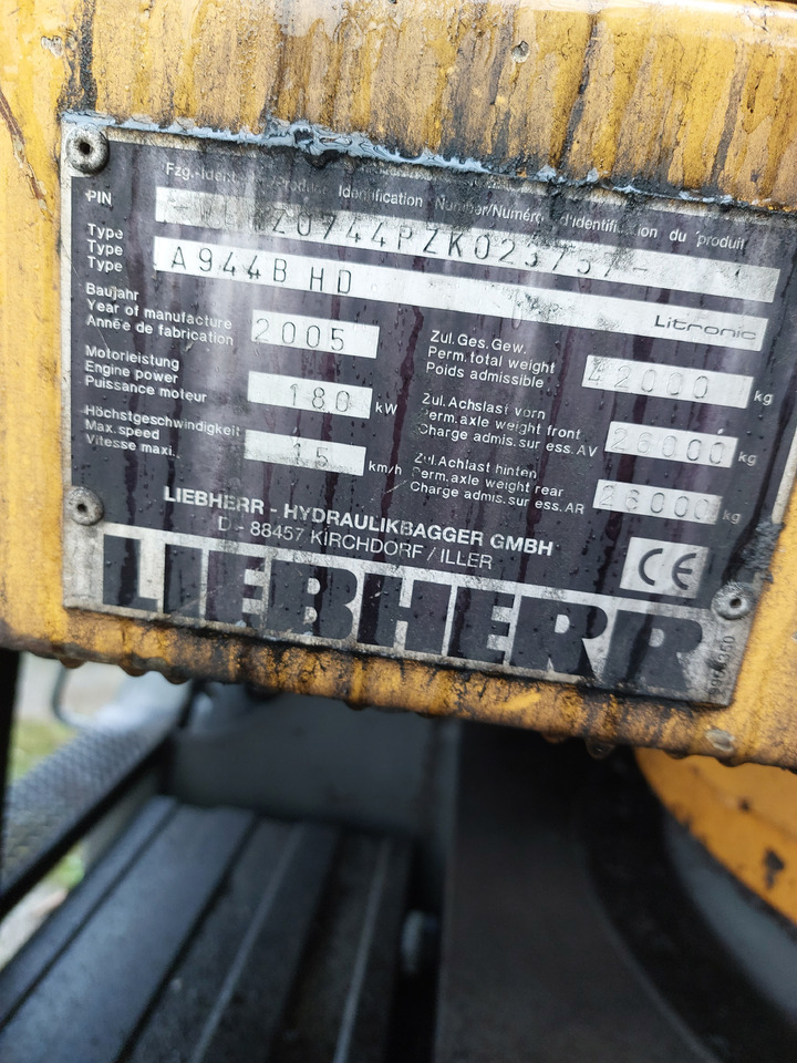 Leasing de LIEBHERR A944BHD LIEBHERR A944BHD: foto 19