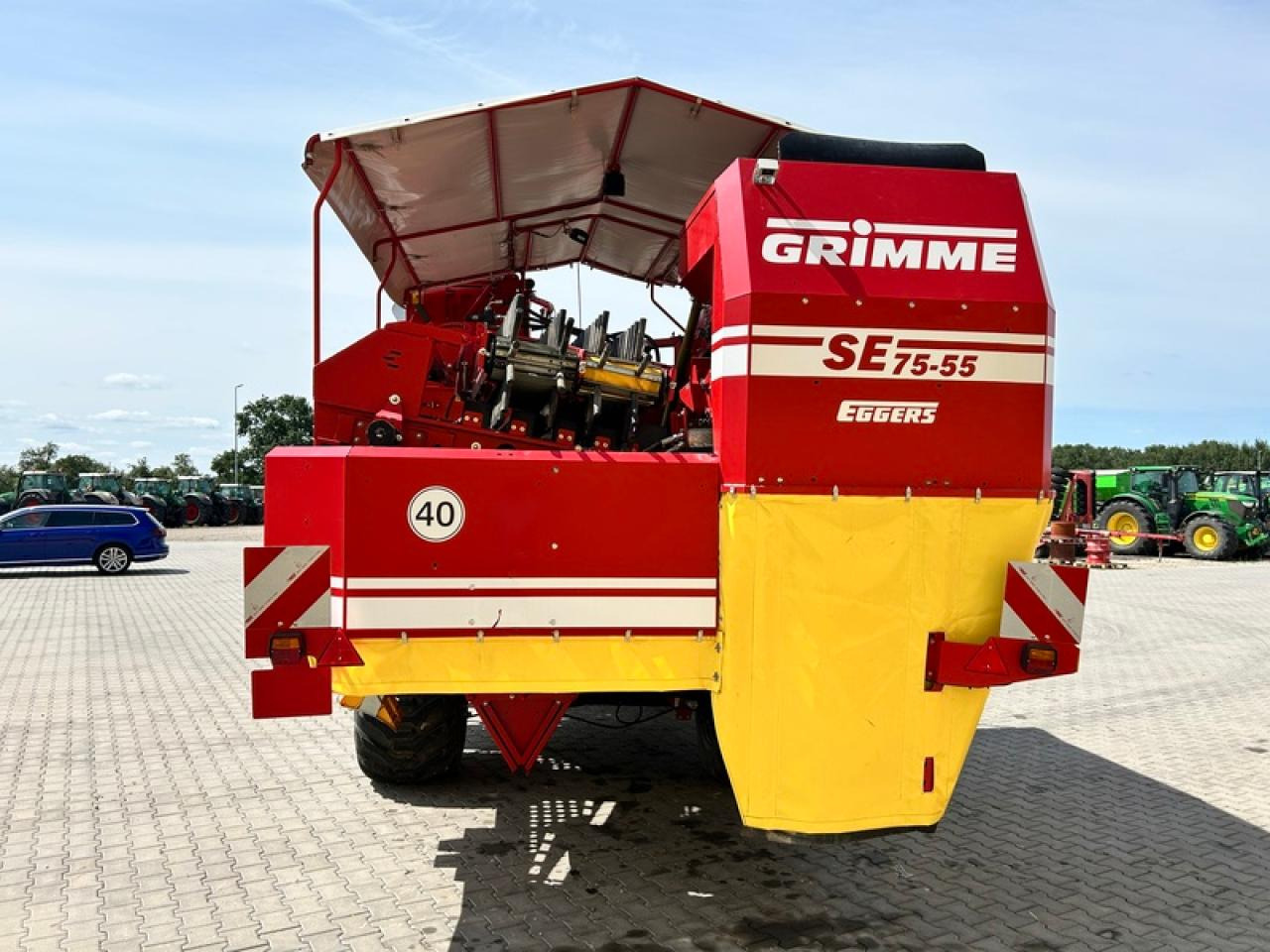 Grimme SE 75-55 - Arrancadora de patatas: foto 3 Grimme SE 75-55 - Arrancadora de patatas: foto 3