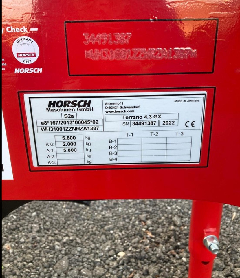 Horsch TERRANO 4.3GX STEELFLEX PACKER - Cultivador: foto 5 Horsch TERRANO 4.3GX STEELFLEX PACKER - Cultivador: foto 5