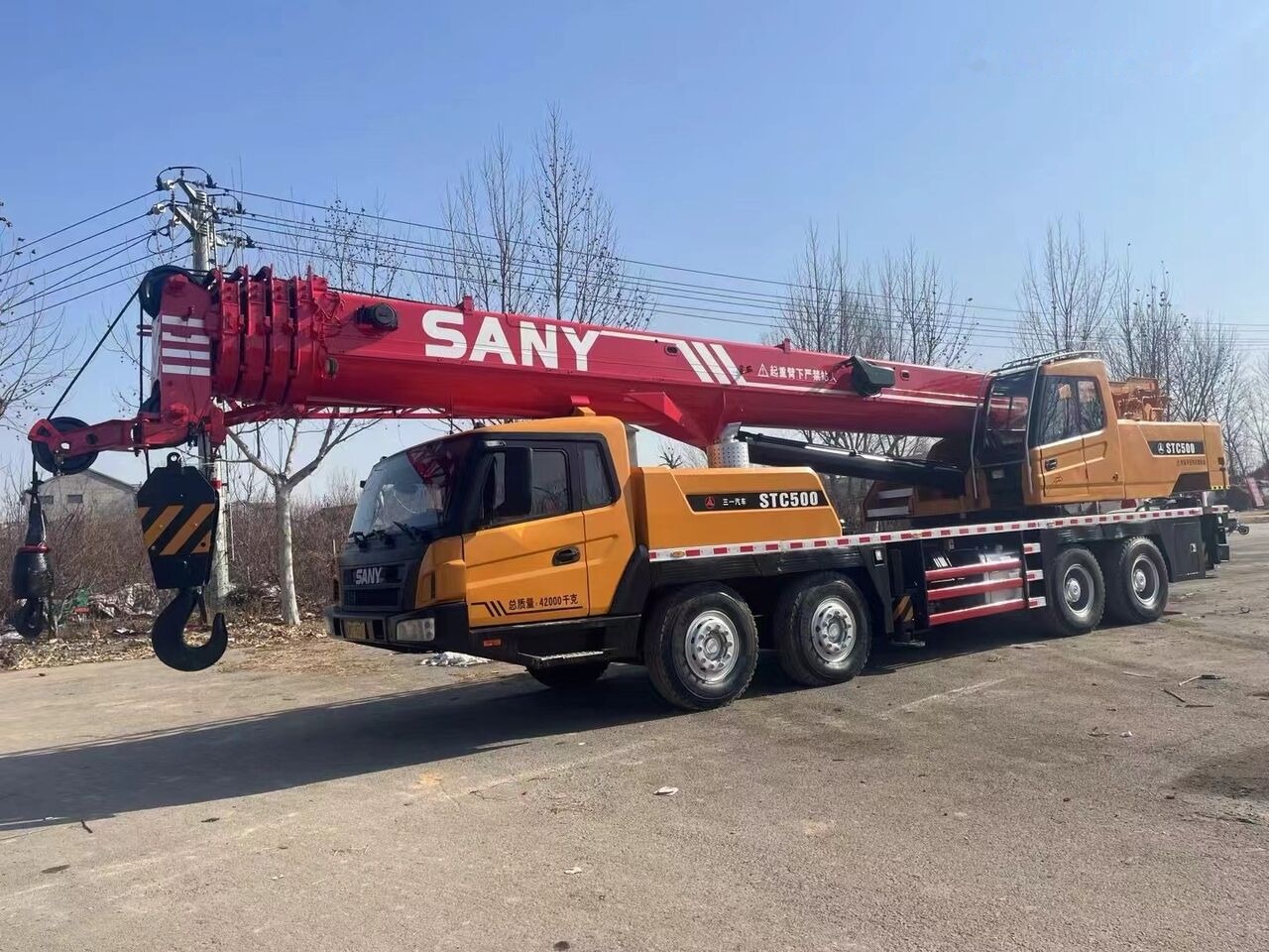 Palfinger Sany STC500 STC550 STC700 STC800 STC1000 - Autogrúa: foto 2 Palfinger Sany STC500 STC550 STC700 STC800 STC1000 - Autogrúa: foto 2