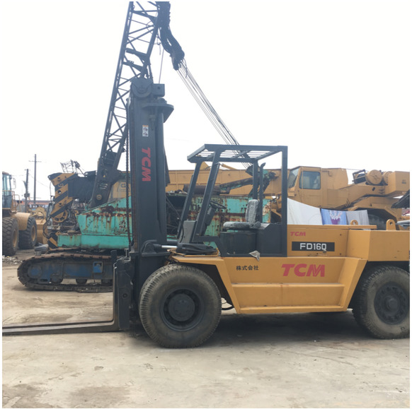 Second Hand TCM FD160 diesel fork lift with Good condition and high performance for sale in shanghai - Carretilla elevadora diésel: foto 1 Second Hand TCM FD160 diesel fork lift with Good condition and high performance for sale in shanghai - Carretilla elevadora diésel: foto 1