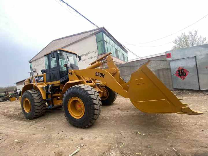 Second hand good condition and high performance cat 950h cheap price for sale in shanghai yard - Cargadora de ruedas: foto 5 Second hand good condition and high performance cat 950h cheap price for sale in shanghai yard - Cargadora de ruedas: foto 5