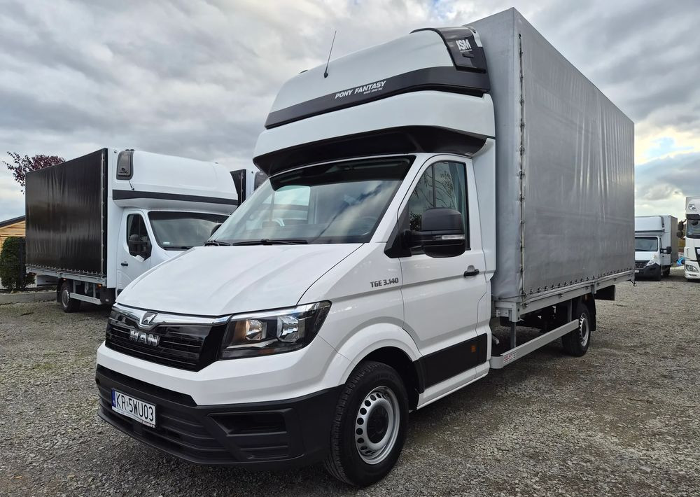 MAN TGE 10 PALET zaw.poduszki 2021r EURO 6 - Caja abierta furgoneta: foto 2 MAN TGE 10 PALET zaw.poduszki 2021r EURO 6 - Caja abierta furgoneta: foto 2