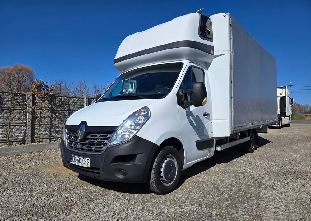 Renault Master 2x +zabudowa 12 palet-reg wysokości Spanie XXL - Furgoneta con caja de lona: foto 4 Renault Master 2x +zabudowa 12 palet-reg wysokości Spanie XXL - Furgoneta con caja de lona: foto 4