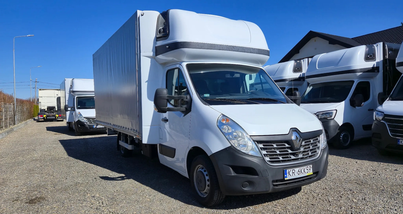 Renault Master 2x +zabudowa 12 palet-reg wysokości Spanie XXL - Furgoneta con caja de lona: foto 3 Renault Master 2x +zabudowa 12 palet-reg wysokości Spanie XXL - Furgoneta con caja de lona: foto 3