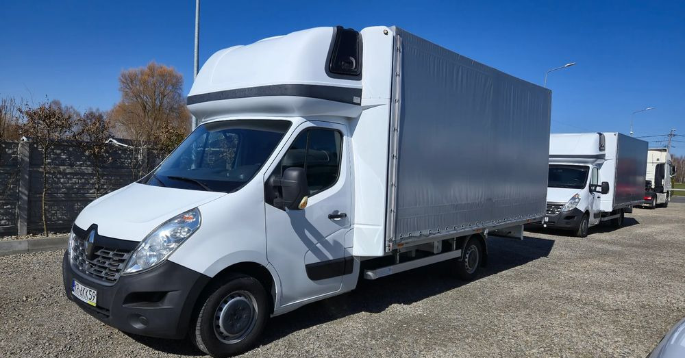 Renault Master 2x +zabudowa 12 palet-reg wysokości Spanie XXL - Furgoneta con caja de lona: foto 3 Renault Master 2x +zabudowa 12 palet-reg wysokości Spanie XXL - Furgoneta con caja de lona: foto 3