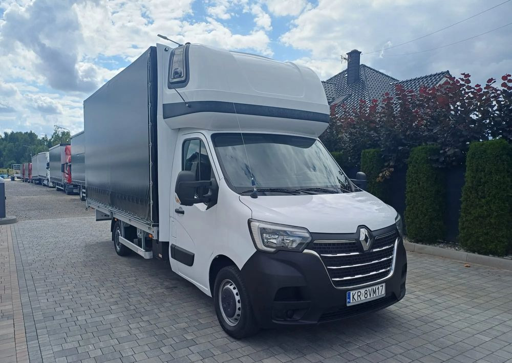 Renault Master IV 10 PALET zaw.poduszki 2021r EURO 6 - Furgoneta con caja de lona: foto 3 Renault Master IV 10 PALET zaw.poduszki 2021r EURO 6 - Furgoneta con caja de lona: foto 3