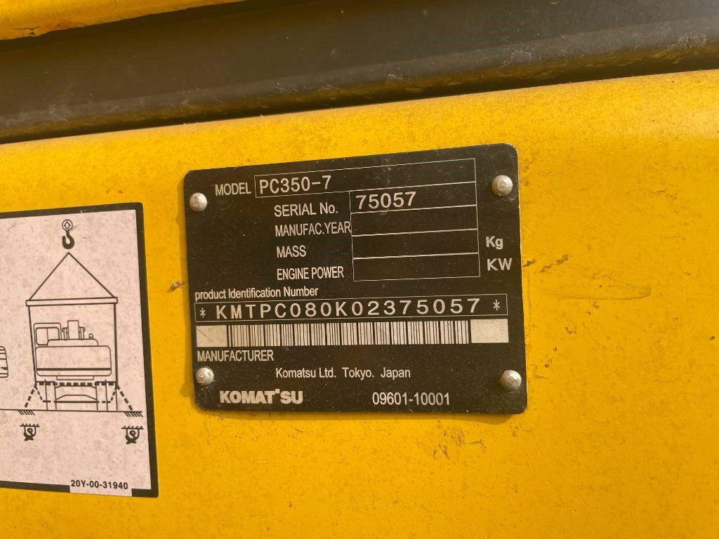 Komatsu PC 350 - Excavadora de cadenas: foto 4 Komatsu PC 350 - Excavadora de cadenas: foto 4