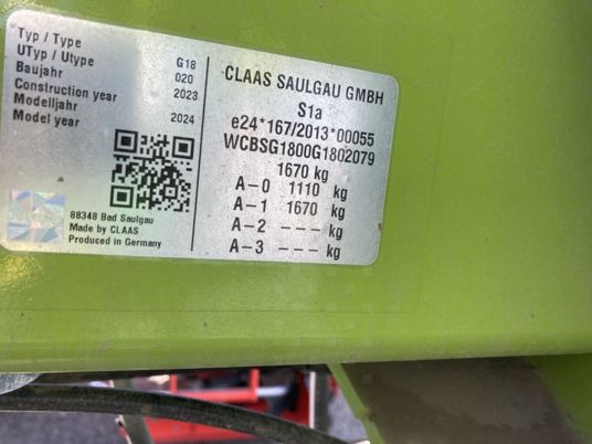 Claas LINER 1800 TWIN - Henificadora: foto 3 Claas LINER 1800 TWIN - Henificadora: foto 3