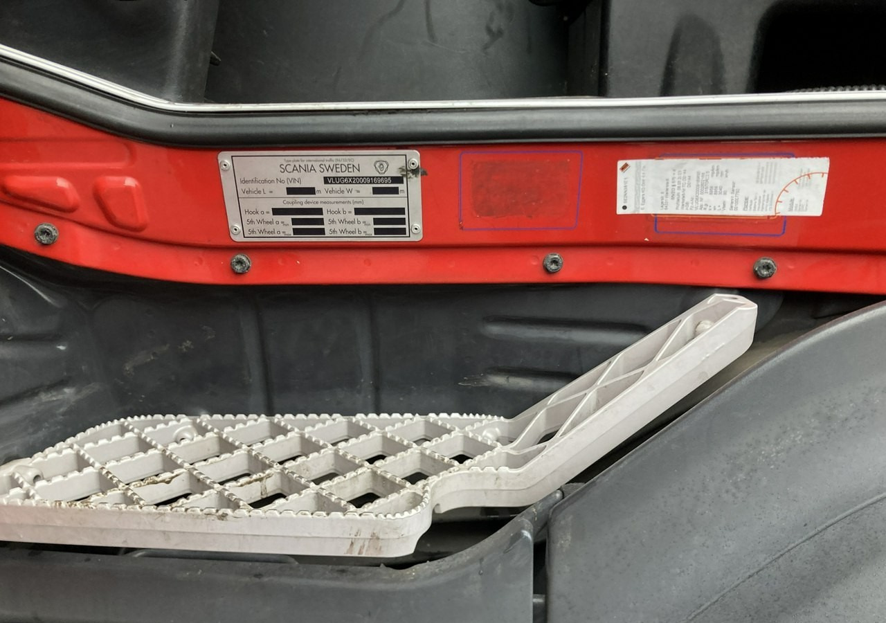 Furgoneta con caja de lona Inna Inny Scania G320 Wózek PALFINGER Firanka Plandeka plandeka Moffett 2012: foto 9 Furgoneta con caja de lona Inna Inny Scania G320 Wózek PALFINGER Firanka Plandeka plandeka Moffett 2012: foto 9