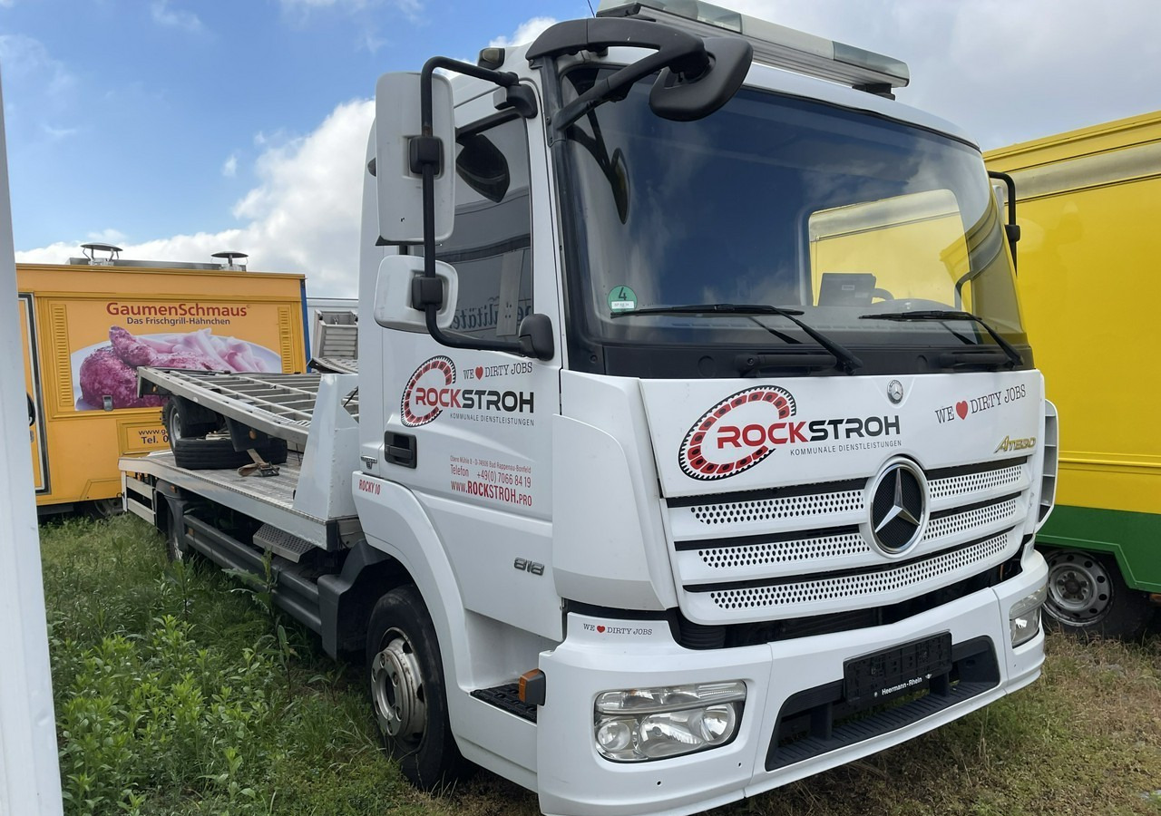 Mercedes-Benz Atego Atego 818 Pomoc Drogowa Euro 6 Autolaweta 2015 - Grua de remolque autos: foto 1 Mercedes-Benz Atego Atego 818 Pomoc Drogowa Euro 6 Autolaweta 2015 - Grua de remolque autos: foto 1