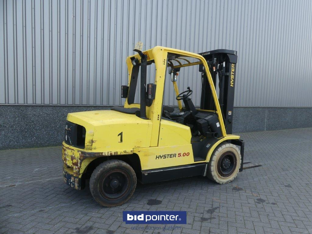 Hyster H5.00x Year 2001 - Carretilla elevadora diésel: foto 4 Hyster H5.00x Year 2001 - Carretilla elevadora diésel: foto 4