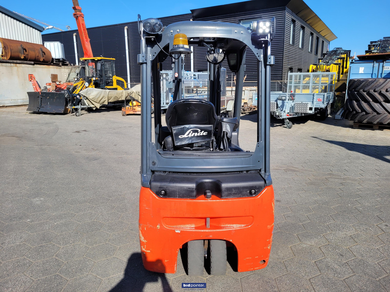 Linde E 16 -02 elektrische heftruck 3 delige mast - Carretilla elevadora eléctrica: foto 4 Linde E 16 -02 elektrische heftruck 3 delige mast - Carretilla elevadora eléctrica: foto 4