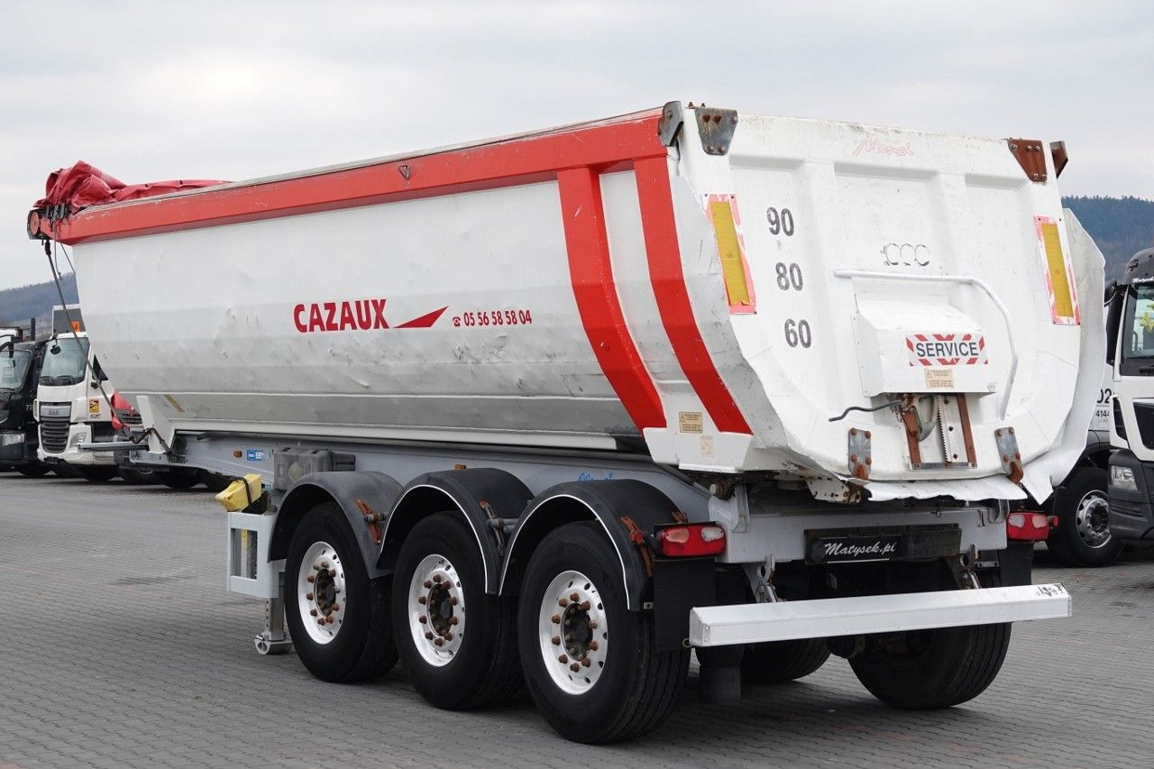 Benalu MENCI WYWROTKA /28 m3 / ALUMINIOWA / OŚ PODNOSZO - Semirremolque volquete: foto 5 Benalu MENCI WYWROTKA /28 m3 / ALUMINIOWA / OŚ PODNOSZO - Semirremolque volquete: foto 5