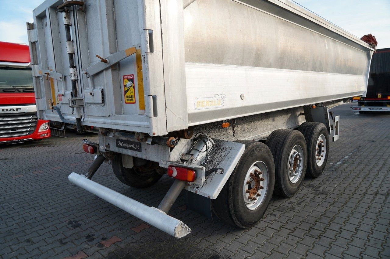 Semirremolque volquete Benalu WYWROTKA / 23 m3 / ALUMINIOWA / OŚ PODNOSZONA /: foto 13