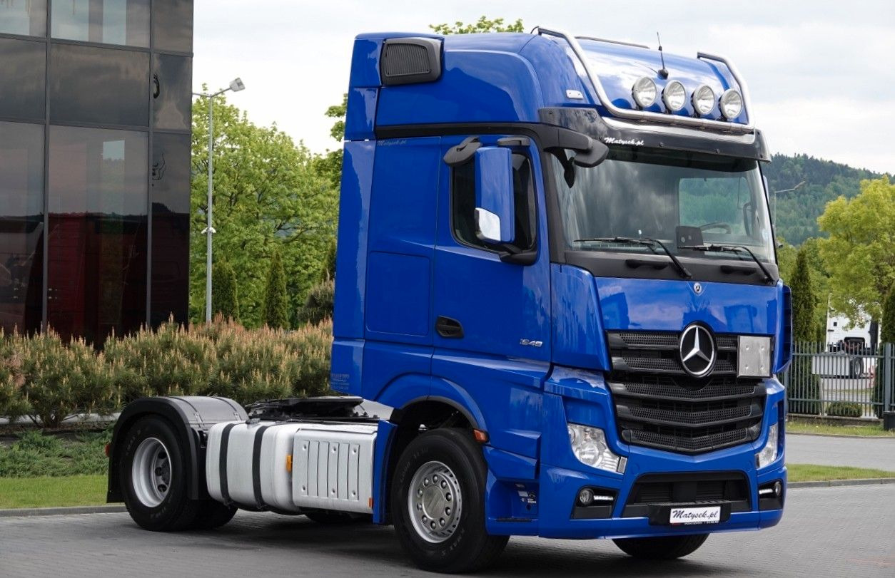 Mercedes-Benz ACTROS 1848 / GIGA SPACE / RETARDER / PO KONTRA - Cabeza tractora: foto 2 Mercedes-Benz ACTROS 1848 / GIGA SPACE / RETARDER / PO KONTRA - Cabeza tractora: foto 2