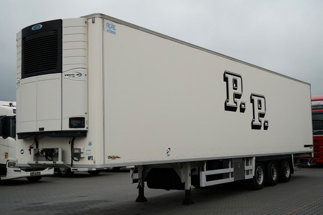 Chereau CHŁODNIA / CARRIER VECTOR 1950MT  / DOPPELSTOCK - Semirremolque frigorífico: foto 1 Chereau CHŁODNIA / CARRIER VECTOR 1950MT  / DOPPELSTOCK - Semirremolque frigorífico: foto 1