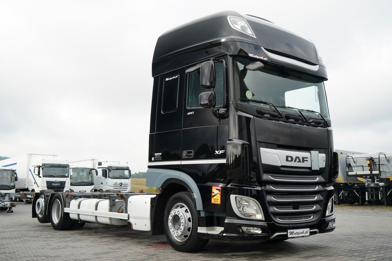 DAF XF 480 / BDF / 6X2 / SSC / I-PARK COOL / OŚ POD - Camión portacontenedore/ Intercambiable: foto 3 DAF XF 480 / BDF / 6X2 / SSC / I-PARK COOL / OŚ POD - Camión portacontenedore/ Intercambiable: foto 3