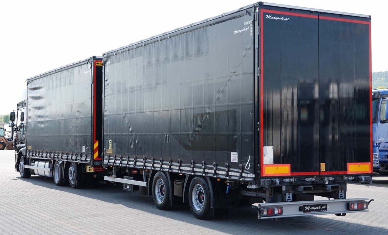 DAF XF 480 / ZESTAW TANDEM / 120 M3 / PRZEJAZDOWY / - Camión lona: foto 5 DAF XF 480 / ZESTAW TANDEM / 120 M3 / PRZEJAZDOWY / - Camión lona: foto 5