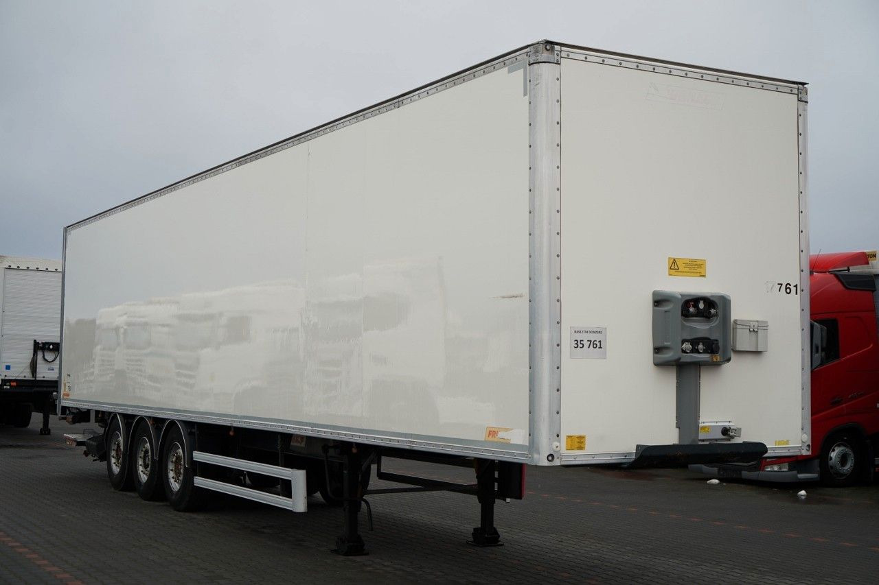 Frühauf KONTENER / KOFFER / ROLETA / WINDA DOHALLNDIA / - Semirremolque frigorífico: foto 1 Frühauf KONTENER / KOFFER / ROLETA / WINDA DOHALLNDIA / - Semirremolque frigorífico: foto 1