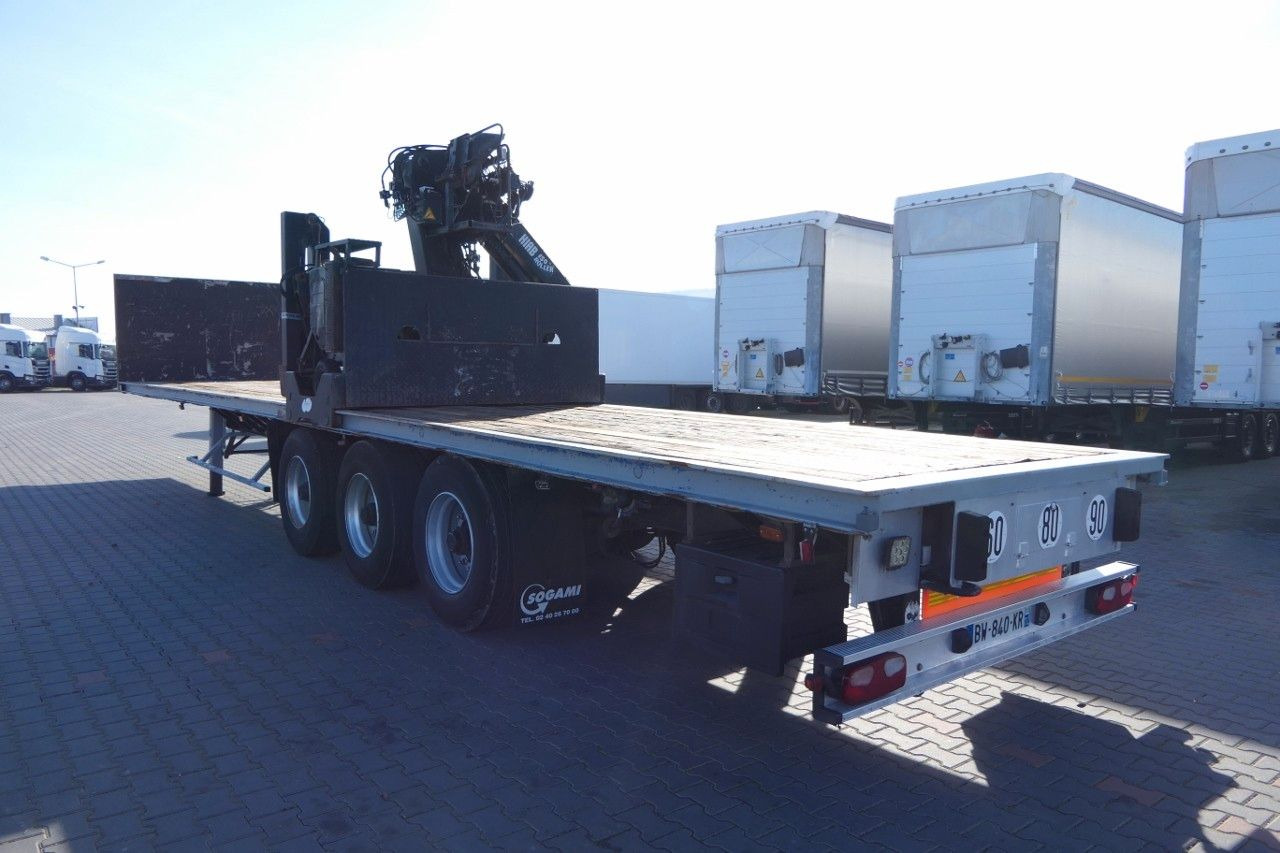 Kaiser PLATFORM/FOR BUILDING/CRANE HIAB /STRONG-FLOOR - Semirremolque plataforma/ Caja abierta: foto 3 Kaiser PLATFORM/FOR BUILDING/CRANE HIAB /STRONG-FLOOR - Semirremolque plataforma/ Caja abierta: foto 3