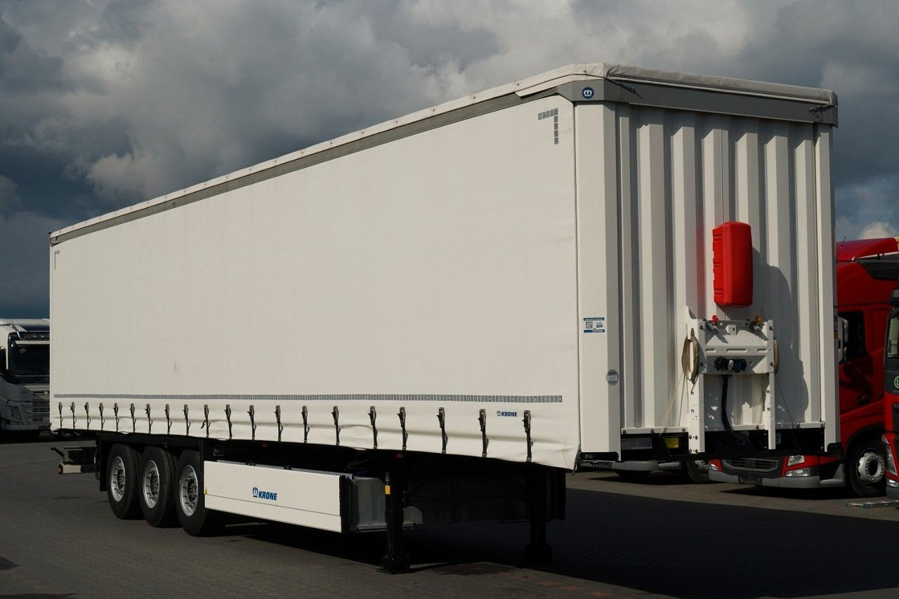 Krone FIRANKA / KOSZ NA PALETY / 2 OSIE PODNOSZONE / 2 - Semirremolque lona: foto 1 Krone FIRANKA / KOSZ NA PALETY / 2 OSIE PODNOSZONE / 2 - Semirremolque lona: foto 1