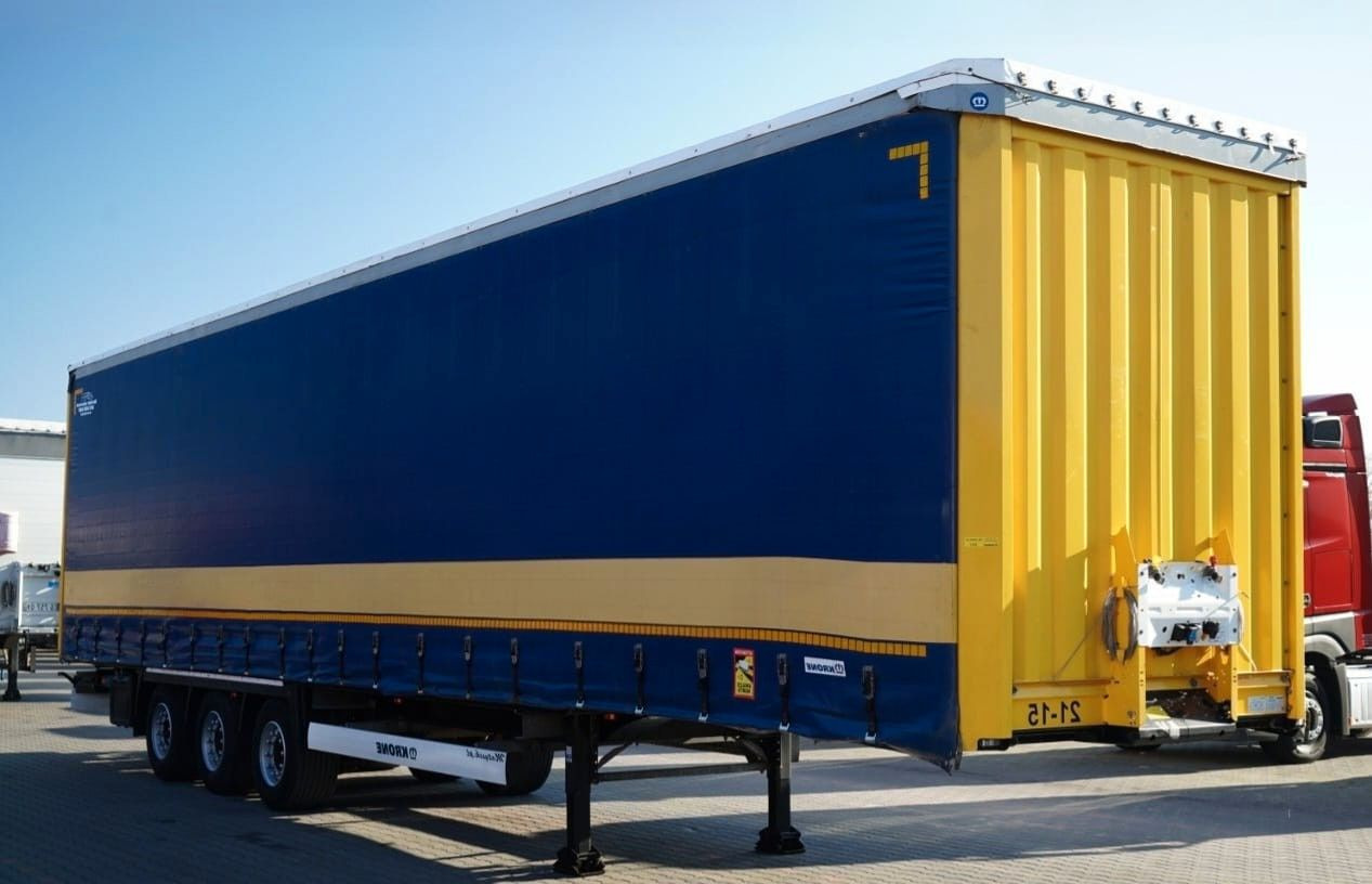 Krone FIRANKA / MEGA / DACH PODNOSZONY / LOW DECK - Semirremolque lona: foto 1 Krone FIRANKA / MEGA / DACH PODNOSZONY / LOW DECK - Semirremolque lona: foto 1