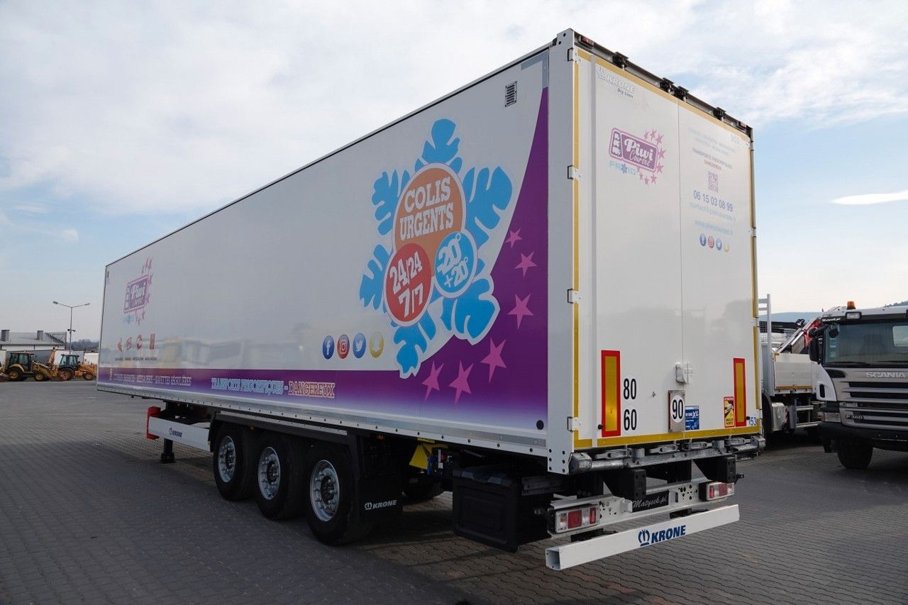 Krone KONTENER / KOFFER / 2021 ROK / OS PODNOSZONA - Semirremolque frigorífico: foto 3 Krone KONTENER / KOFFER / 2021 ROK / OS PODNOSZONA - Semirremolque frigorífico: foto 3