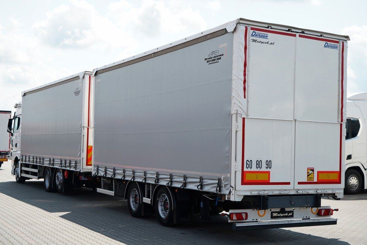 Camión lona MAN TGX 26.470 / ZESTAW TANDEM 120 M3 / PRZEJAZDOWY: foto 6 Camión lona MAN TGX 26.470 / ZESTAW TANDEM 120 M3 / PRZEJAZDOWY: foto 6