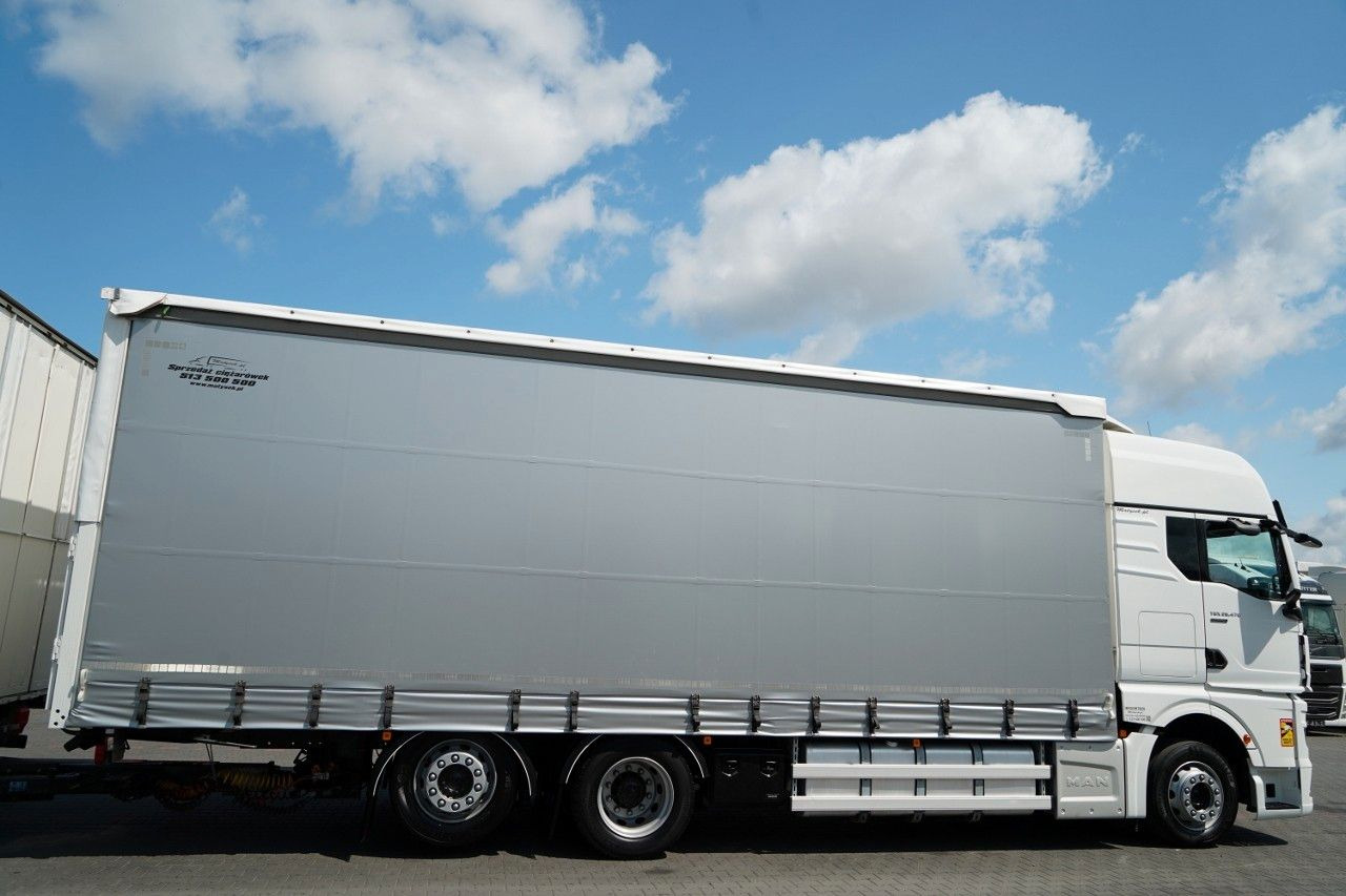 Camión lona MAN TGX 26.470 / ZESTAW TANDEM 120 M3 / PRZEJAZDOWY: foto 11 Camión lona MAN TGX 26.470 / ZESTAW TANDEM 120 M3 / PRZEJAZDOWY: foto 11