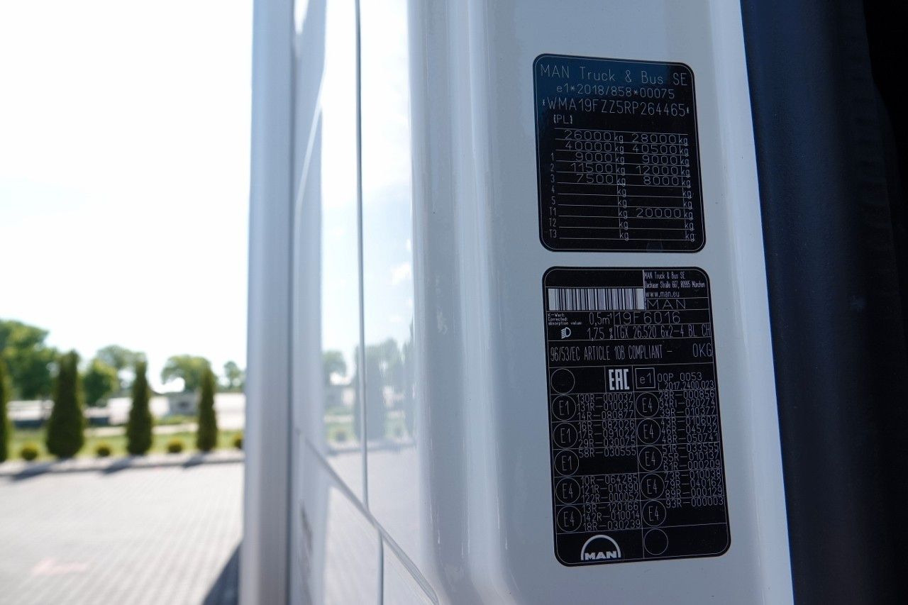 Camión caja cerrada MAN TGX 26.520 / 6x2 / CHŁODNIA -8,6 M / AGREGAT THE: foto 18 Camión caja cerrada MAN TGX 26.520 / 6x2 / CHŁODNIA -8,6 M / AGREGAT THE: foto 18