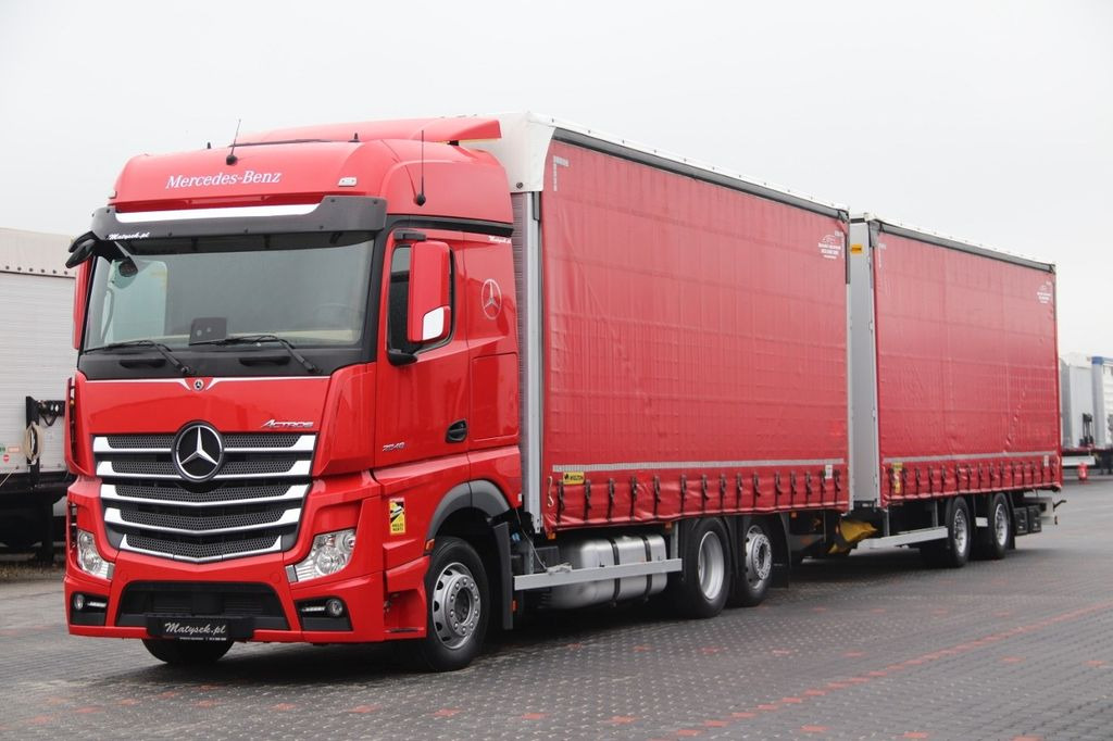 Mercedes-Benz ACTROS 2548/JUMBO TRUCK 120 M3/VEHICULAR/I-COOL - Camión lona: foto 5 Mercedes-Benz ACTROS 2548/JUMBO TRUCK 120 M3/VEHICULAR/I-COOL - Camión lona: foto 5