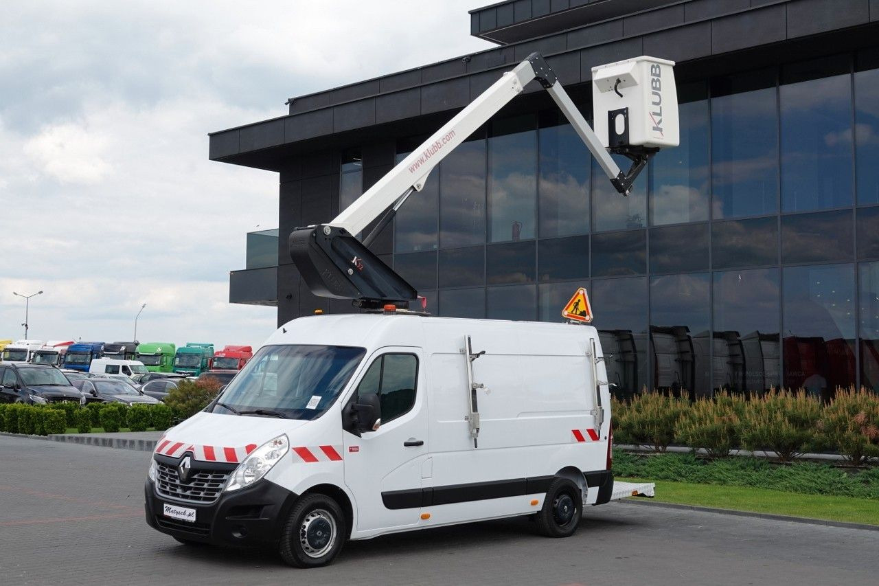 Renault MASTER / PODNOŚNIK KOSZOWY Renault MASTER / PODNOŚNIK KOSZOWY - Camión con plataforma elevadora: foto 3 Renault MASTER / PODNOŚNIK KOSZOWY Renault MASTER / PODNOŚNIK KOSZOWY - Camión con plataforma elevadora: foto 3