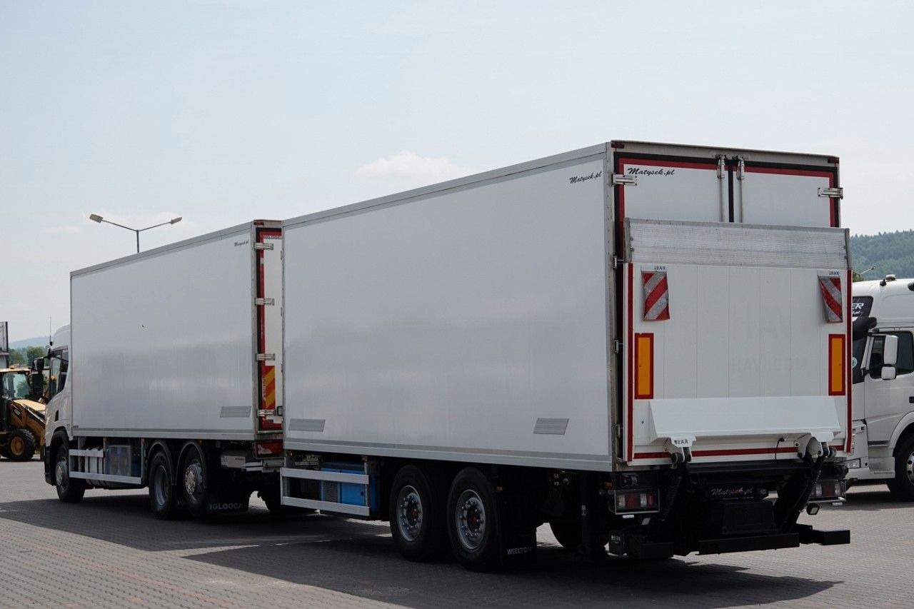 Scania P 410 / CHŁODNIA / ZESTAW TANDEM / PRZEJAZDOWY / - Camión frigorífico: foto 4 Scania P 410 / CHŁODNIA / ZESTAW TANDEM / PRZEJAZDOWY / - Camión frigorífico: foto 4