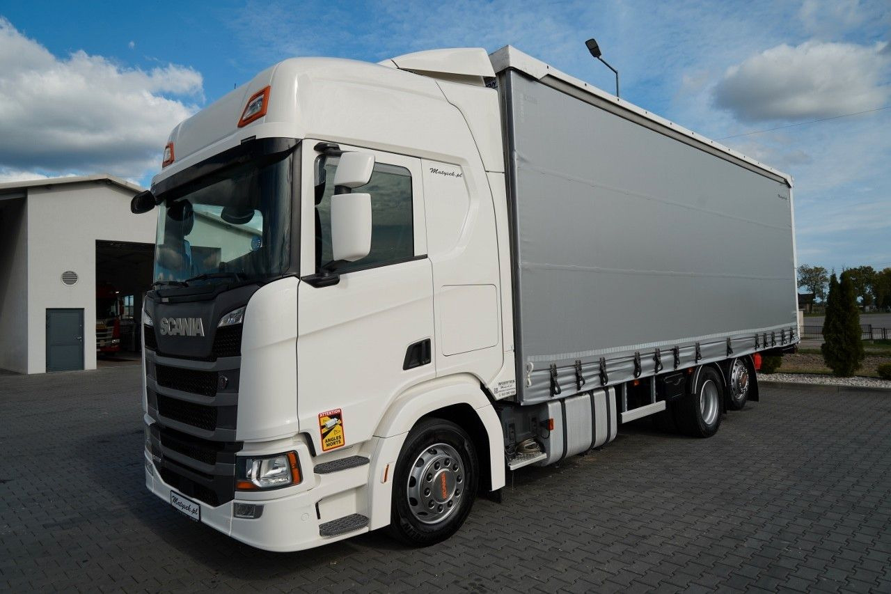 Scania R 450 / MEGA / 6x2 / FIRANKA - 8,2 m / SOLÓWKA / - Camión lona: foto 2 Scania R 450 / MEGA / 6x2 / FIRANKA - 8,2 m / SOLÓWKA / - Camión lona: foto 2